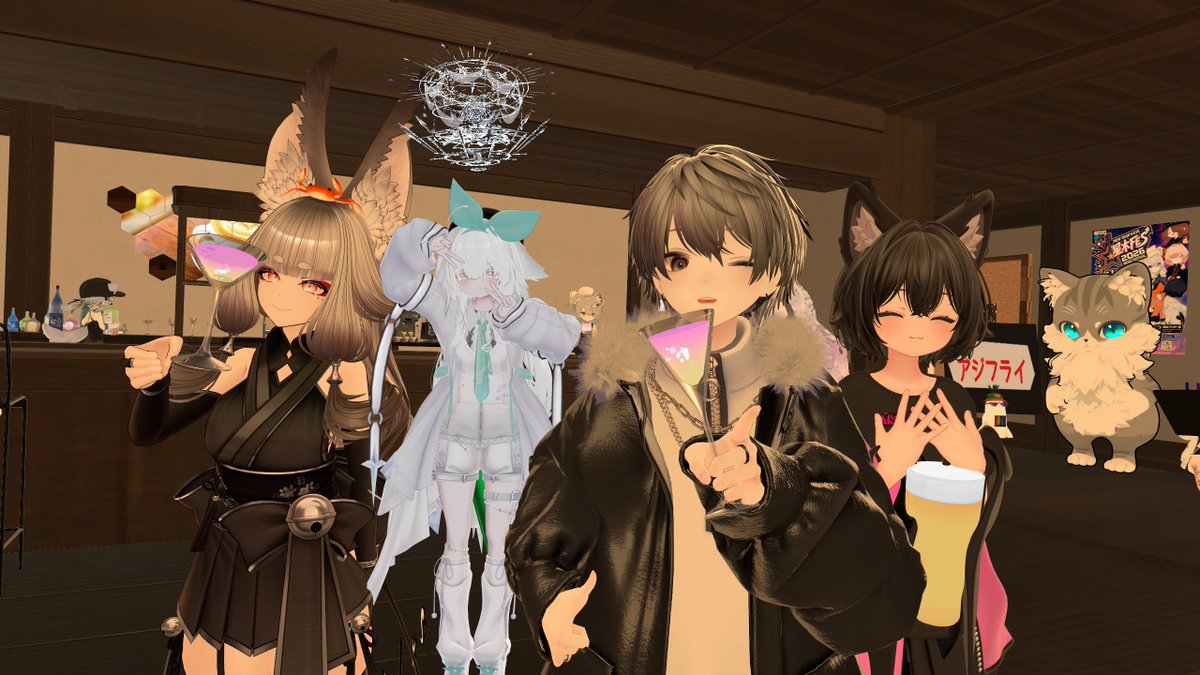 Tanshucouger's tweet photo. 星木最高！！！！！ 
#星木二時 #vrchat https://t.co/lblRj8p9eQ