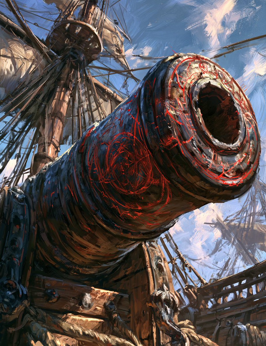 CorpseKings's tweet photo. What's a fun name for a Magical Pirate's Cannon? 💣 https://t.co/YmqnhQE1tP