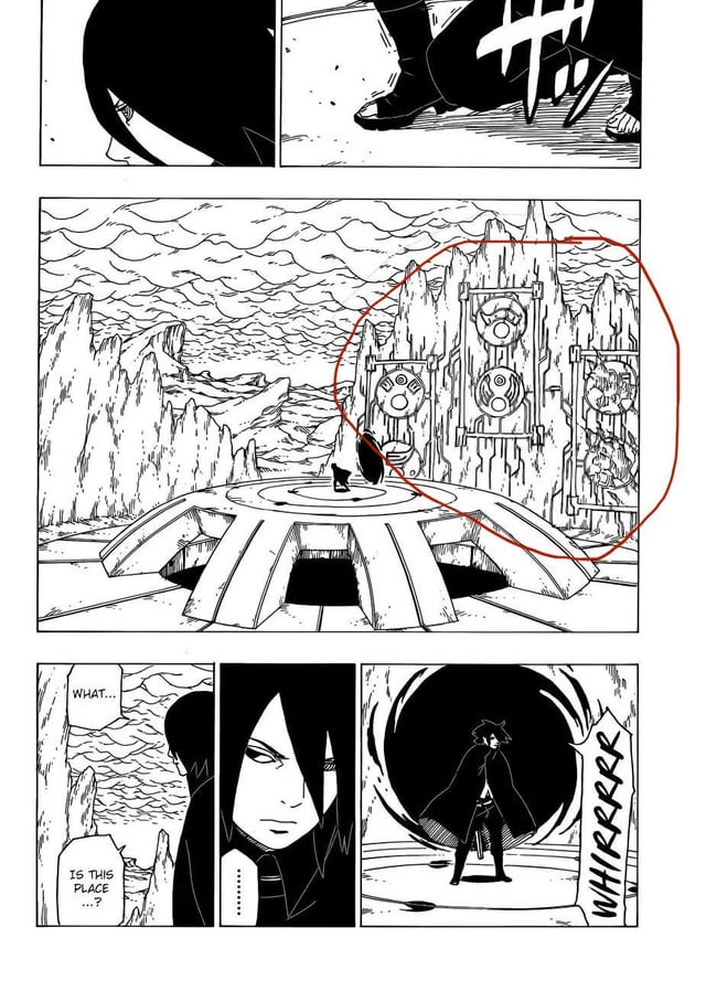 AnimeBallsDeep's tweet photo. NARUTO AND SASUKE WILL BE THE STRONGEST THEY’VE EVER BEEN IN SHADOW RISING… So WHO is the villain even strong enough to threaten them? 🔥

I think Shadow Rising could reveal the TWO MISSING ŌTSUTSUKI.

Sasuke is shown investigating their dimension and we know this is the era where he starts digging through their ancient records.

But remember the monument from Boruto Chapter 35?

There were TWO Ōtsutsuki symbols that had been destroyed.

We STILL don’t know who they belonged to.

And Momoshiki later dropped one of the strangest lines in the series:

“How many times do you think humanity’s memories have already been rewritten?”

Kishimoto could use this manga to make some of Boruto’s biggest unanswered questions WAY deeper. 👀