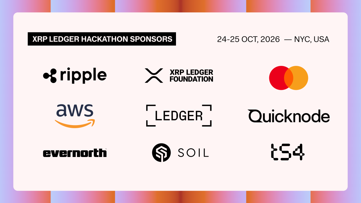 Ledger's tweet photo. 48h until the XRP Ledger Hackathon in NYC 🗽

$10K in bounties + Ledger devices for builders shipping device-backed security on XRPL. 3 tracks, 36 hours.
Hosted by @xrpl_commons👇

 https://t.co/XWLSGmkkWZ https://t.co/xGCJqrUnnS