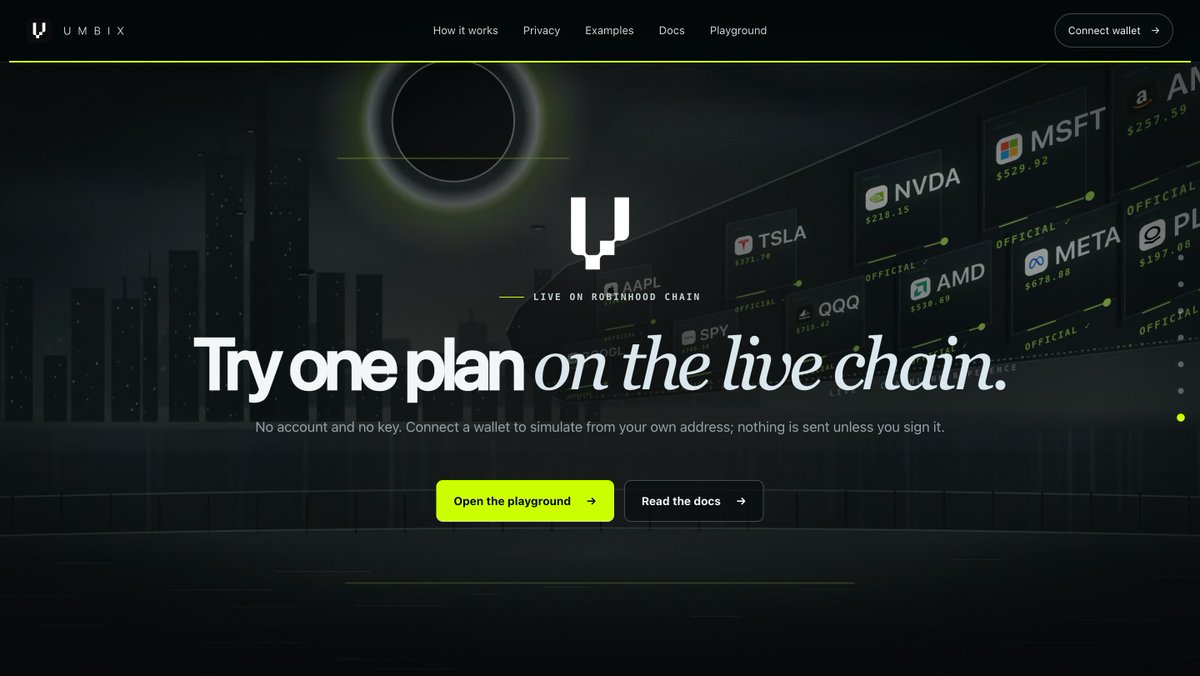 umbixxyz's tweet photo. Try one plan on the live chain.
explore: https://t.co/2DGFoplc0W

CA: 0x2662c5c18d31128d25a8a00307e2a19a8205465e https://t.co/KYWk703i3U
