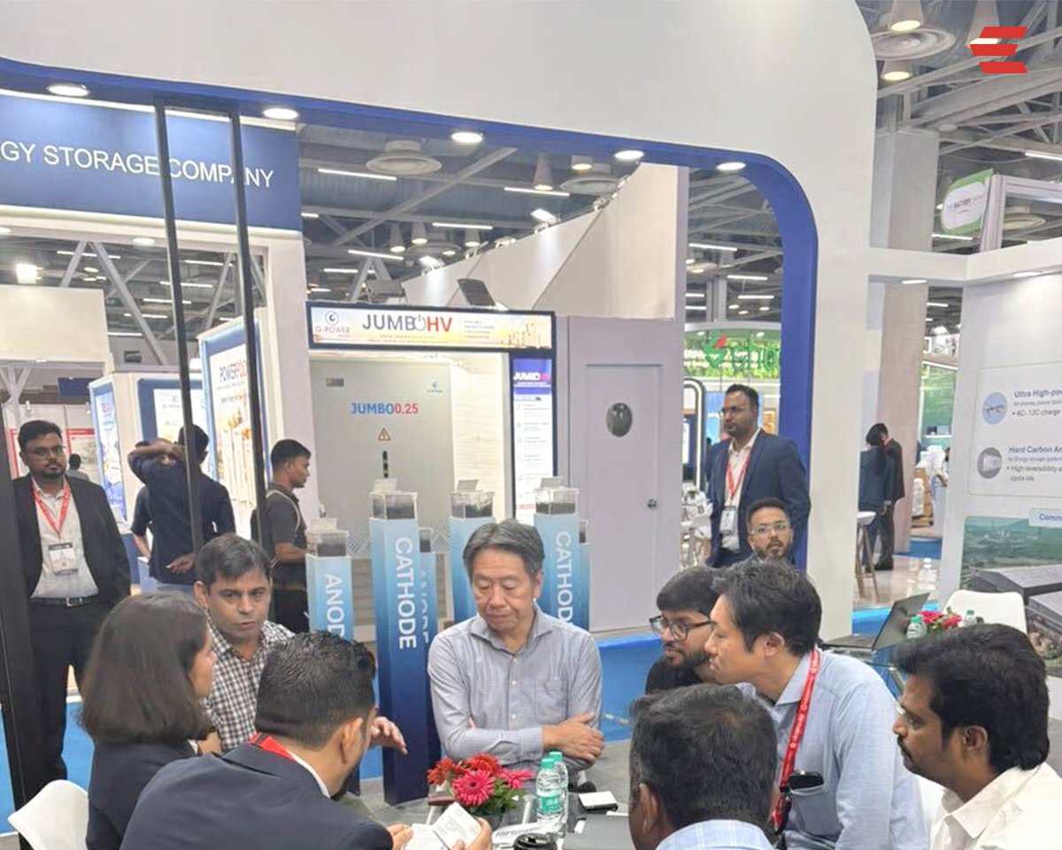 EpsilonGraphite's tweet photo. Day 1 at @thebatteryshow, Greater Noida, brought valuable conversations, new perspectives, and meaningful connections across the battery industry. 
Looking forward to building on these exchanges and exploring new possibilities in advanced battery materials. https://t.co/yW8mwLimRx