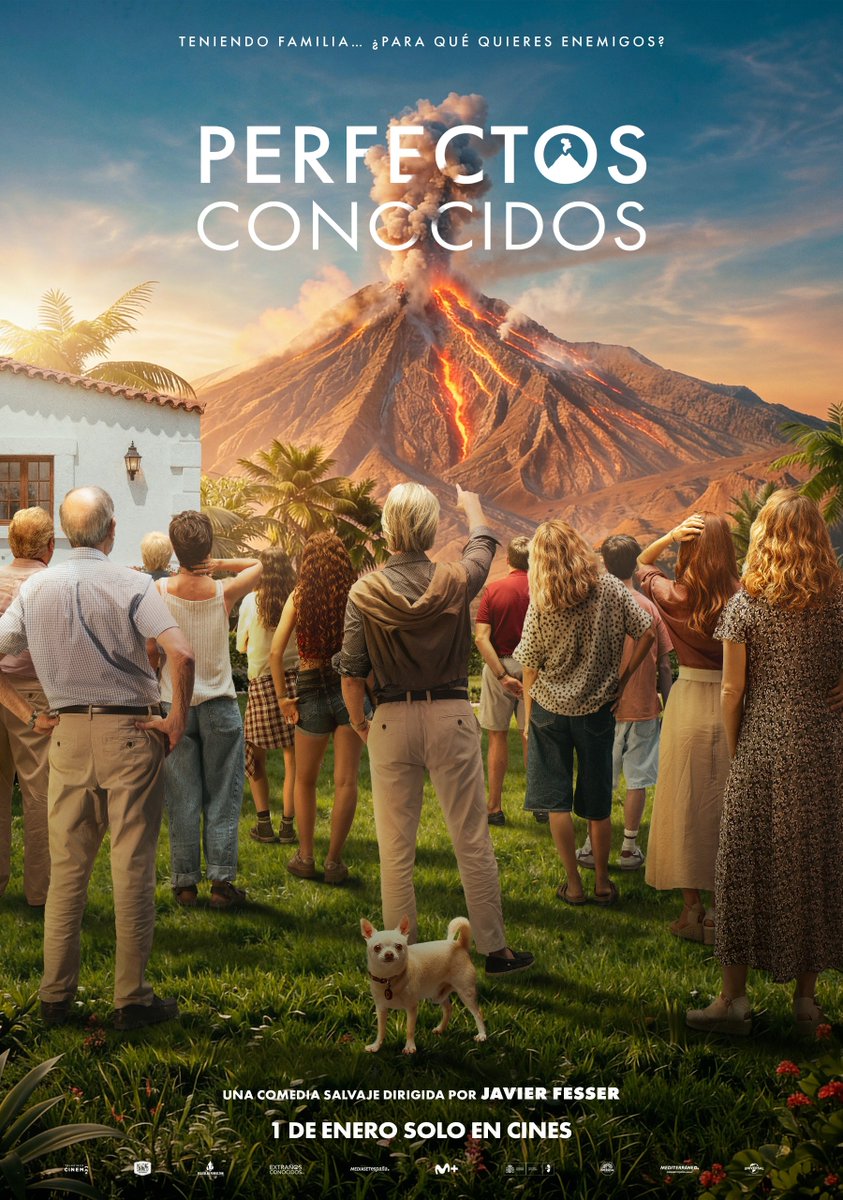 TelecincoCinema's tweet photo. Teniendo familia... ¿Para qué quieres enemigos?  #PerfectosConocidos ¡1 de enero exclusivamente en cines! https://t.co/q1ksmbAOBt
