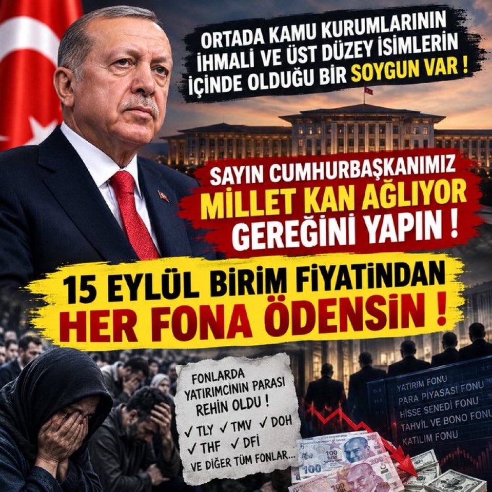 ErocakEe's tweet photo. Tabanın Talebi Bir
#ReisHerFonANAPARA 
#KirmiziCizgimizAnaParaTUFE 
#CevdetYilmazistifaEt https://t.co/0u6iMONmNB