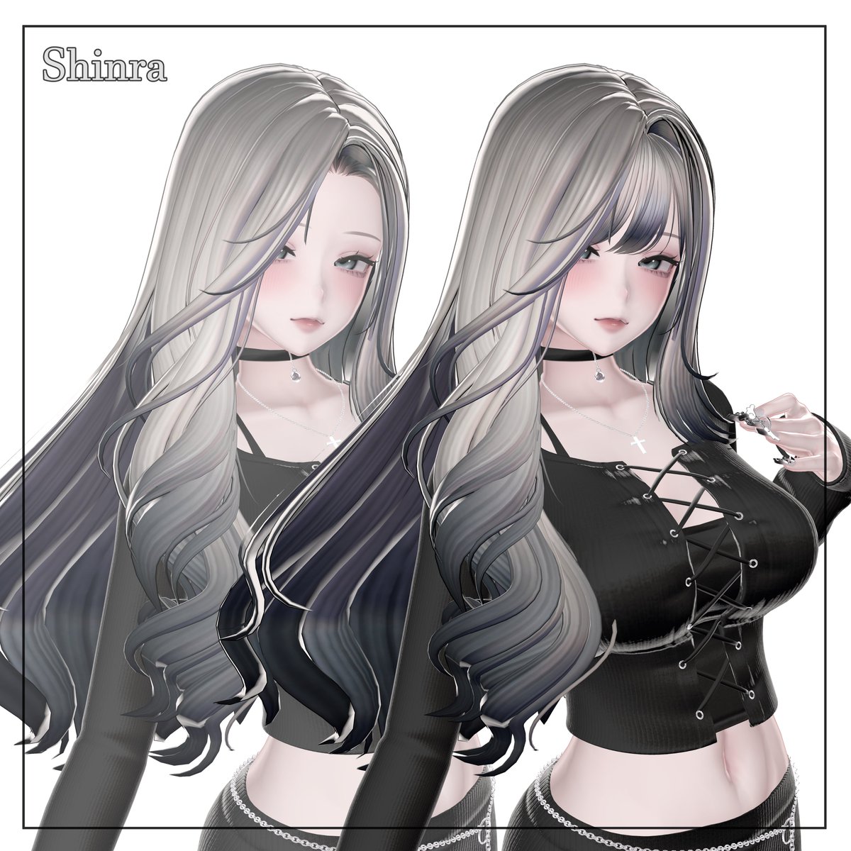 __c2h2's tweet photo. 🤍 フォロー＆RTキャンペーン 🤍

新作「LayerWaveHair」販売します！
抽選で5名様にプレゼントします🎁

🎀プレゼント内容 🎀
LayerWaveHair
BOOTH：https://t.co/n7w5mMOrMl

🤍 応募方法
1️⃣ このアカウントをフォロー
2️⃣ この投稿をRT

応募締切：10月25日 23:59まで

#BOOTH_pm #_c2h2 https://t.co/iZlundv6Lj