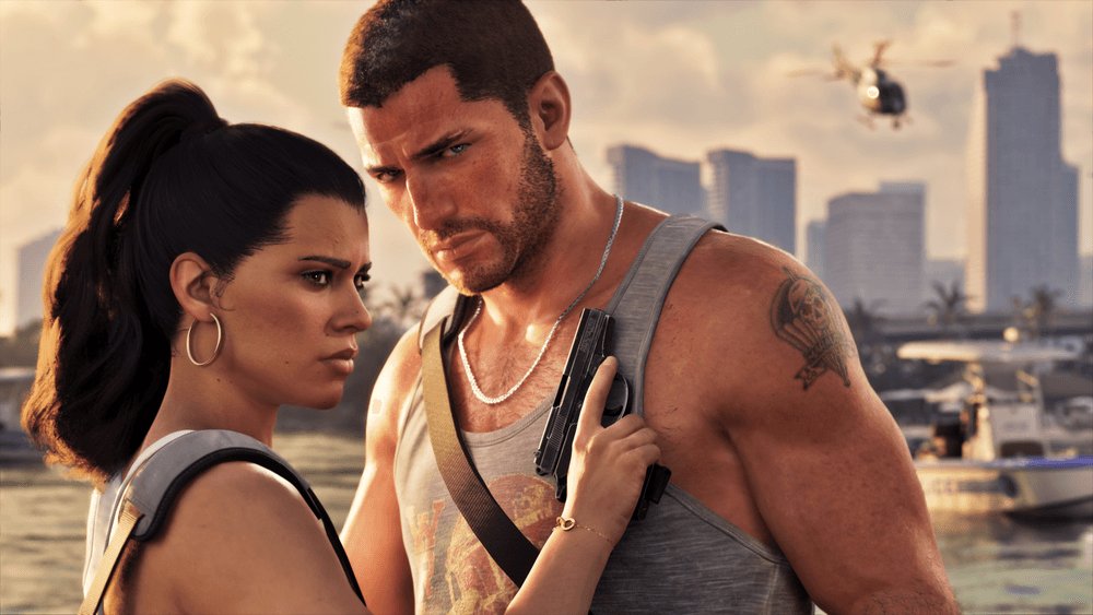 GrindCoast_'s tweet photo. GTA 6: Jason works for drug runners in the Keys. Lucia just got out of prison and wants the good life her mom dreamed of. Same starting line, 25 years later. https://t.co/TvoUmWk4y1