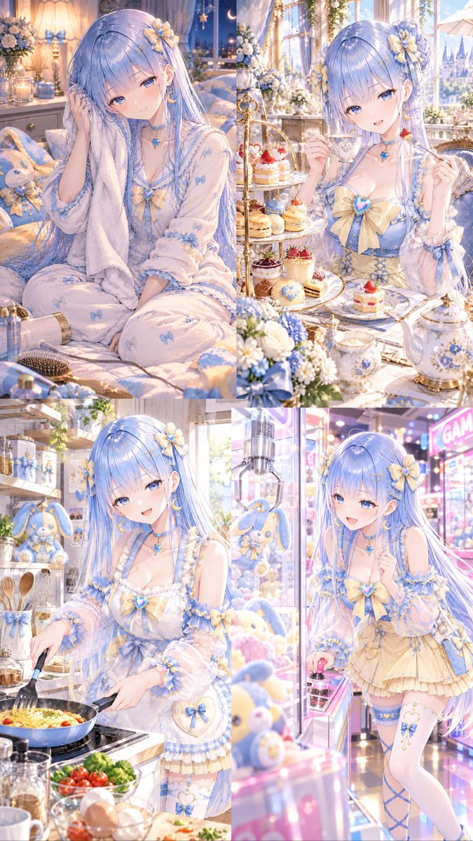 CosM0925k's tweet photo. 頂いたAIファンアートご紹介✨こちらは日常編らしいです✨ https://t.co/i00ZeZ0Bw6