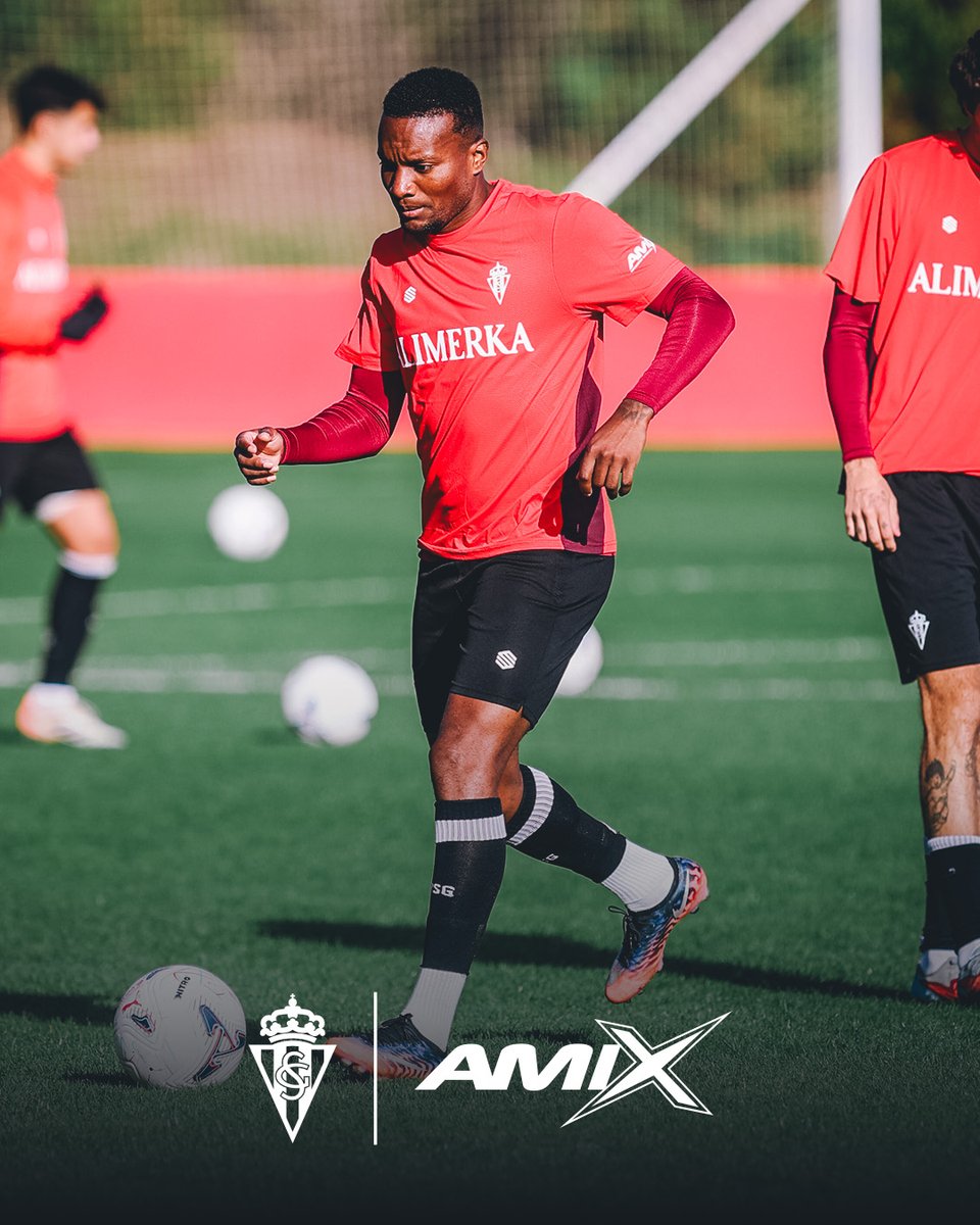 RealSporting's tweet photo. Sesión de ⚙️ en Mareo.

Con la energía de 𝗔𝗠𝗜𝗫 🔋. https://t.co/0JqyNSnJ2o