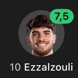 RisingStarXI's tweet photo. 🇲🇦💥 𝗔𝗕𝗗𝗘 𝗘𝗭𝗭𝗔𝗟𝗭𝗢𝗨𝗟𝗜 (𝟮𝟰) vs Feyenoord yesterday:

• MOST TOUCHES IN OPP. BOX (10)
• MOST SHOTS (8)
• MOST DRIBBLES (3)
• 89% Pass Accuracy 
• 4 Passes Into Final Third 
• 100% Successful Long Balls
• 7 Ball Recoveries 

ANOTHER TOP PERFORMANCE 👏 https://t.co/Vw5SXlKGiF