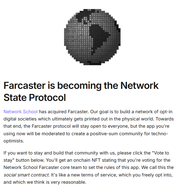 sisifotoken's tweet photo. 📢 SIFO leaves @farcaster_xyz.

The platform has been acquired and we can't guarantee its future. We prefer focusing on where we have control: @bluesky, @joinmastodon, #nostr and here.

The rock keeps rolling. #SIFO #Sisyphus https://t.co/95jTVY2OrK