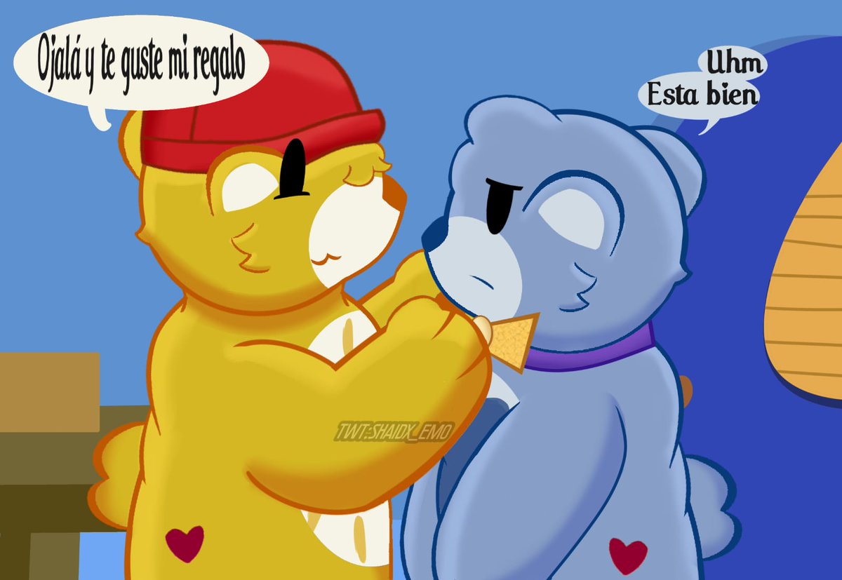 Shaidx_Emo's tweet photo. Me dio flojera hacerle portada igual miren Grumpshine☀🌧🐻, ah y hola reviví * se vuelve a desaparecer *
#caretwt #carebears #funshinebear #grumpybear #Grumpshine #funshinexgrumpy https://t.co/BNSLGx3DzG