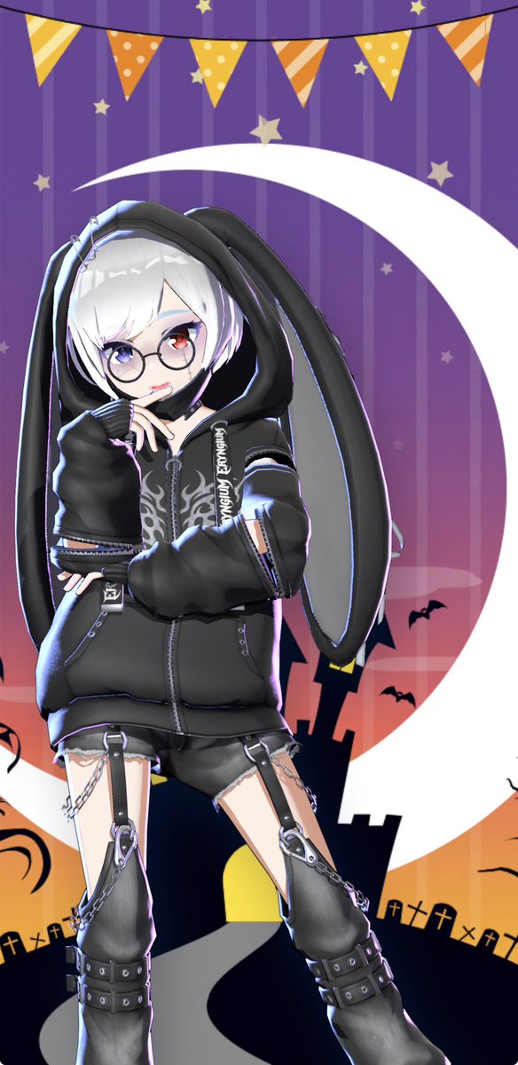 hare____hare's tweet photo. 【リマインド】
ハレのゆるゆルーム🔆🤍🐰
～歌と雑談配信～

本日10/22（木）22:00～23:00頃
2010年前後のボカロとアニソン多め🥳

潜り寝落ちも🙆‍♀️
みんなであれこれ雑談楽しいよ🎃👻🕸 https://t.co/sWLlEZW5Lc