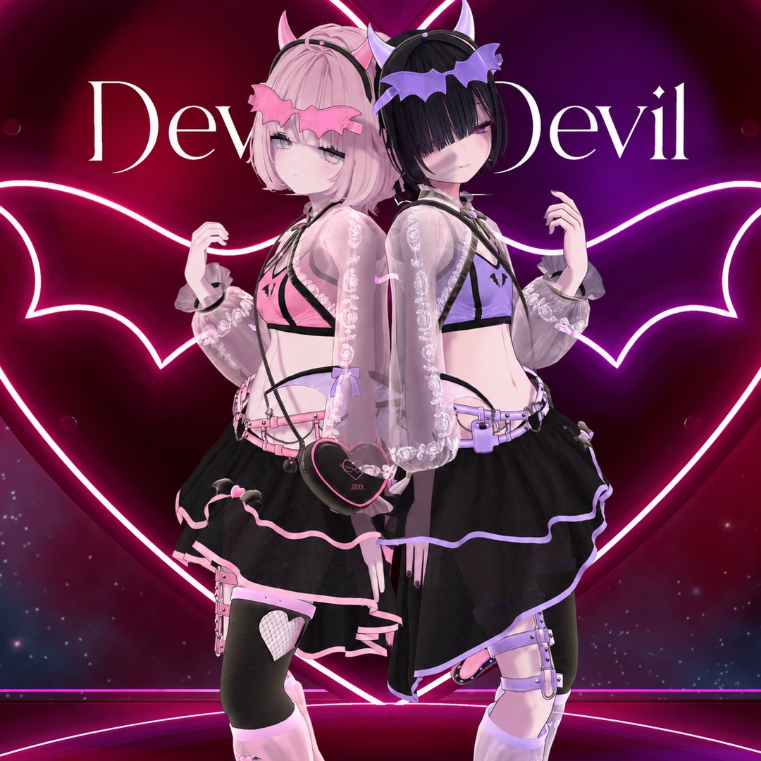 gMsZgWmoPy9AMZU's tweet photo. 【Follow & RP キャンペーン開催】

新ショップ「M.T.P.」第一弾衣装
『Devious Devil』Full Packが当たる！
── 隠すほど、見せたくなる。

■ 応募方法

当アカウント（@[アカウント名]）をフォロー

このポストをRP
■ 賞品・当選人数

『Devious Devil』Full Pack

抽選で5名様
BOOTHの「スキ」100につき+1名
最大10名様

■ 応募期間
10/22(木) 〜 10/24(土) 23:59
■ 発売日時

10/25(日) 16:00 Release

■ 対応アバター【11アバター対応】

・うらら / Urara
・ミリアム / Miriam
・ウェンディ / Wendy
・ゆめか / Yumeka
・SiuSiu
・ナナセノワール / Nanase Noir
・ラムネ / Ramune
・エク / Eku
・ショコラ / Shocola
・ミルティナ / Miltyna
・しなの / Shinano

──

[ PV / MV 公開中 ]

衣装の魅力を詰め込んだプロモーションMVも公開しました。
Devious Devilの雰囲気や世界観が伝わるよう頑張って制作したので、
ぜひ音ありでお楽しみください。
※商品ページ・MVはリプライ欄をご確認ください。