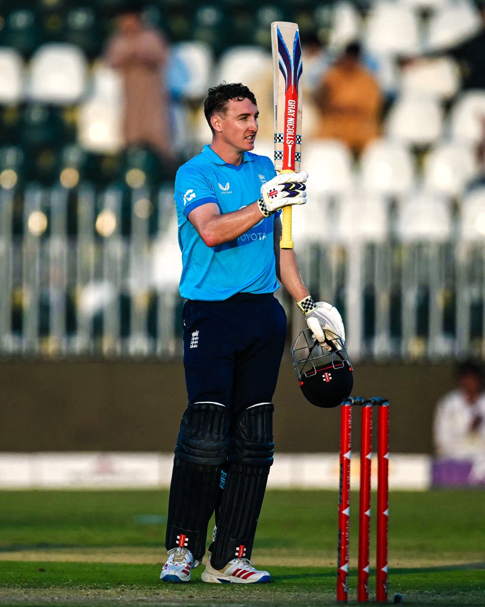 englandcricket's tweet photo. Just take a moment to read these stats... 

Highest ODI score for England ✅
First ODI double-century for England ✅
Fastest double-century in ODI cricket ✅
Second hundred off just 39 balls ✅
The highest ODI score at Rawalpindi ✅
First English player to score an ODI century in Rawalpindi ✅