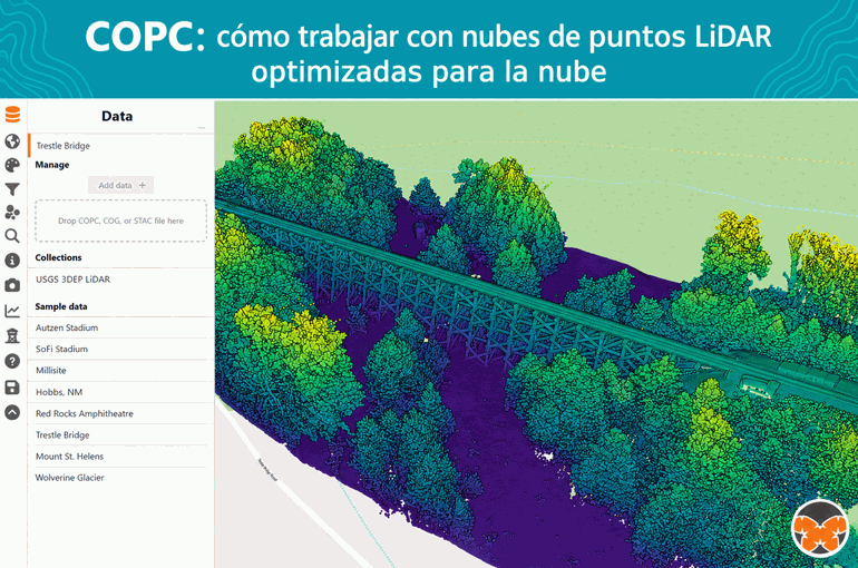 MappingGIS's tweet photo. COPC: cómo trabajar con nubes de puntos LiDAR optimizadas para la nube https://t.co/r7hsdOXRWB https://t.co/1XtRgFEJGR