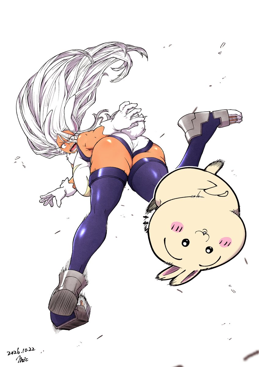 mich_kj's tweet photo. 兎VSうさぎ
頂上決戦🐇⚡️🐰 https://t.co/izmDUufPSc