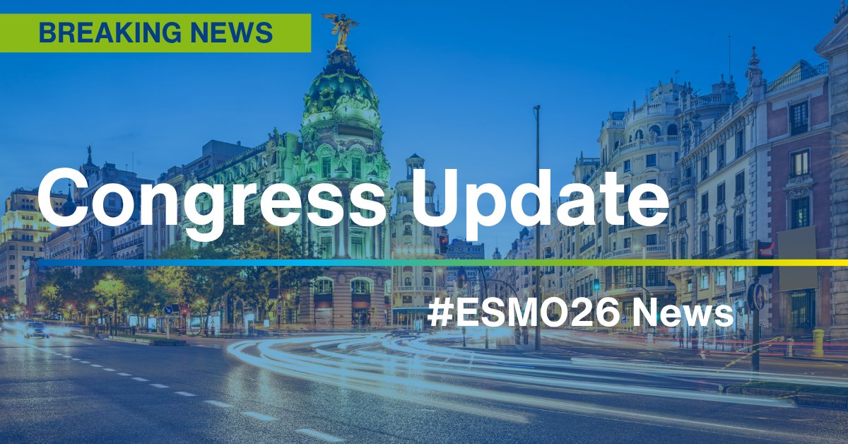 Daiichi Sankyo US ESMO 2026 slide: #ESMO26NEWS: Throughout @myESMO, we will present more than