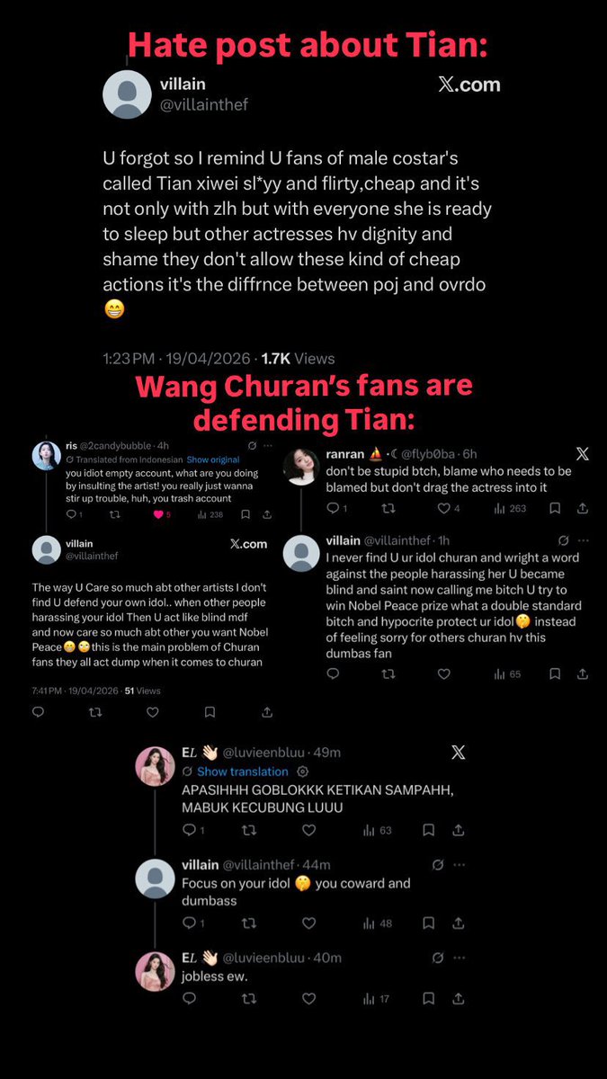 sugarbombuz's tweet photo. When someone bashing their idol Wcr fans even step up for txw. Guess we are too kind https://t.co/ucBDGWiVrp