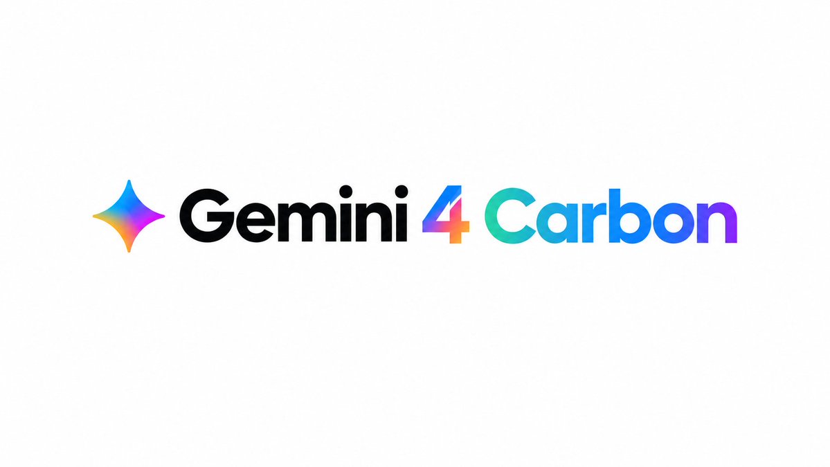 jasoncoderx_ai's tweet photo. 🚨 GOOGLE’S NEXT AI MOVE COULD BE BIGGER THAN EXPECTED 👀

Rumors about Gemini 4 Carbon are gaining attention after reports suggested Google is testing a more powerful version of its Gemini 4 family.

🔥 Here’s what makes it interesting:

• Advanced Coding: Early internal reports suggest Carbon could compete with top-tier AI models on coding tasks.

• Arena Testing: A recent third-party report claims the Gemini-4-Argon alias showed a capability change during testing.

• The Bigger Question: Is Google preparing a major upgrade to Argon, or something entirely new?

• Fable-Class Potential: Could this be Google’s next serious move in the frontier AI race?

Nothing is confirmed about Carbon’s public release date, and Google hasn’t officially revealed its capabilities.

The AI race is getting more interesting by the day. 👀

Would you choose Gemini over Claude for your next coding project?

Follow @Jasoncoderx for more AI updates. 🚀