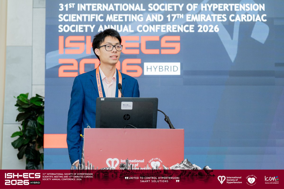 ECS_heart's tweet photo. And weโre live! ๐ด
Sessions have started across the halls at #ISHECS2026.
Thousands of cardiologists and physicians, one community, and the first time ISH has come to the Middle East. ๐
Which topic brought you here? Tell us
#ISHECS2026 #ISH2026 #ECS2026 #Dubai https://t.co/NqIM1KMQEF