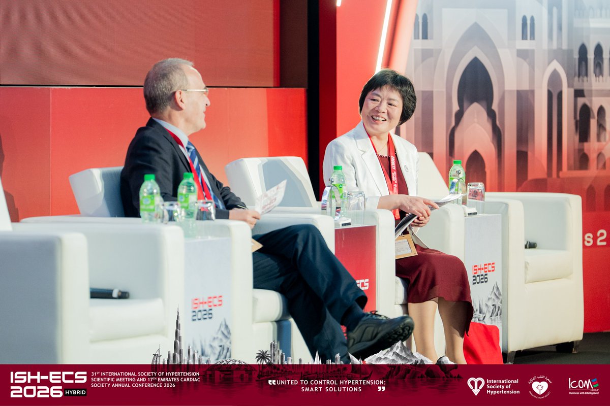 ECS_heart's tweet photo. And weโre live! ๐ด
Sessions have started across the halls at #ISHECS2026.
Thousands of cardiologists and physicians, one community, and the first time ISH has come to the Middle East. ๐
Which topic brought you here? Tell us
#ISHECS2026 #ISH2026 #ECS2026 #Dubai https://t.co/NqIM1KMQEF