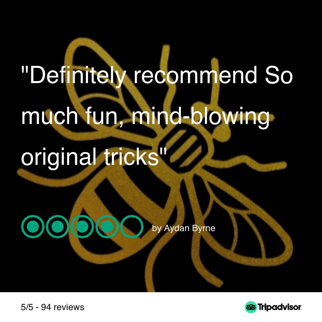 StevePriceMagic's tweet photo. You know the show went well when you get feedback like this!
Shows currently booking until August 2027 - but the front row has already sold out for November and January! See website for details. https://t.co/F2Pmx4B29R