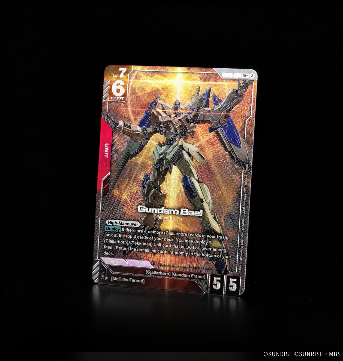 GUNDAM_GCG_ENG's tweet photo. [GD06 Booster Pack Card Showcase]

Introducing Alt-Art Gundam Bael!

Included in the Stardust Trails [GD06] booster pack which releases October 30!

▽Product Info
https://t.co/1dnqjglndh

#GCG
#GundamCardGame https://t.co/nxLXVXOPL9