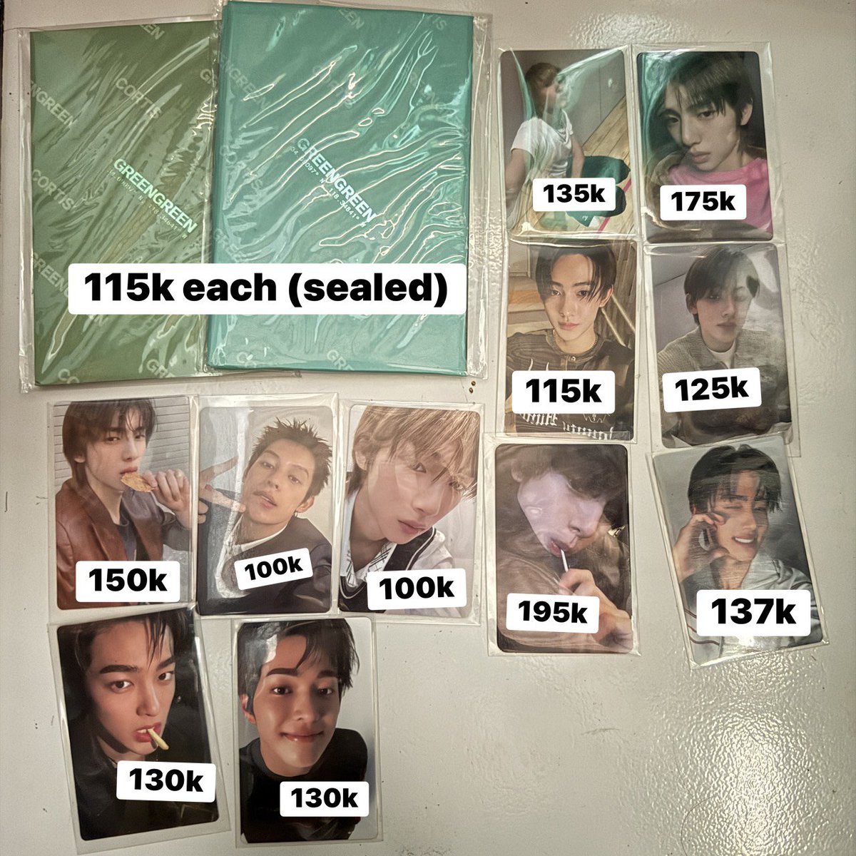 4evan_young's tweet photo. ✿⁠ want to sell wts cortis album sharing photocard pc 

greengreen GG weverse ver. 

✅ ready ina 
❌fee GO 5k
❌ pack &amp; admin 🍊

t. james martin juhoon seonghyeon keonho coer want to buy wtb

ada GO line ❤️ https://t.co/palE7SpGwT