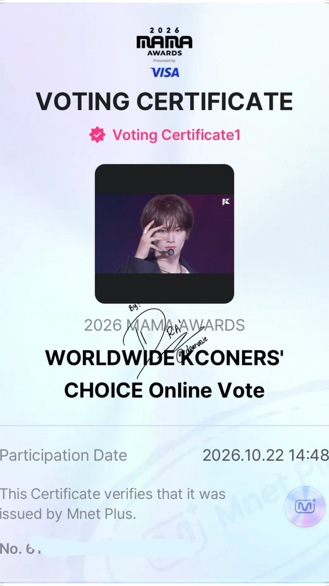 dearunje's tweet photo. I VOTE #ALPHADRIVEONE FOR #2026MAMAVOTE https://t.co/Vnw10k4kGh