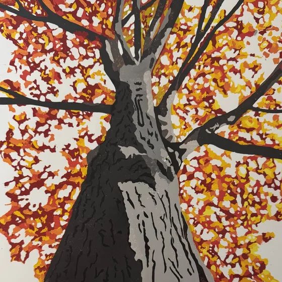 ArtGuideAlex's tweet photo. Canopy #JoanneSpencer https://t.co/QTNeSY7xRo