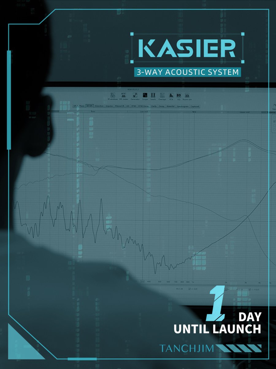 TANCHJIM_CN's tweet photo. Just 1 DAY to go! 🔥

Meet KASIER's 3-Way Acoustic System. With precise crossover engineering, we’ve tuned every frequency from crystal-clear highs to deep, punchy lows. Are you ready? 
 
#TANCHJIM #KASIER #ChiFi #Audiophile https://t.co/HjnouAhH9b