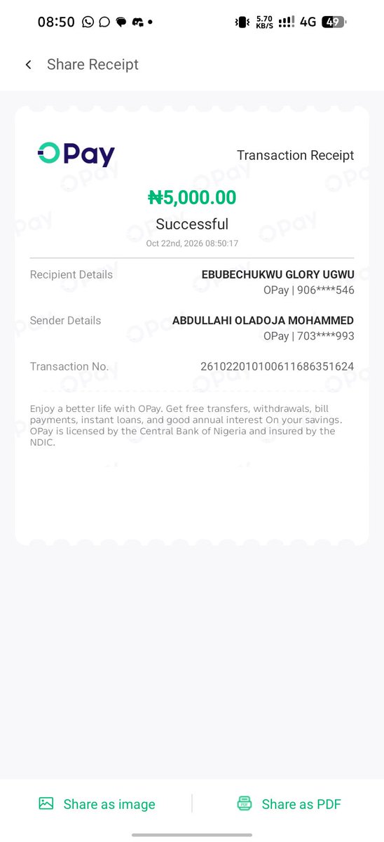 Fx_priest1's tweet photo. Promise fulfilled.

$5k account is purchased for him and I gift him 5000 Naira also.

Now I wish him good luck and hope it the beginning of greatness for him. https://t.co/DmhYXku5i9