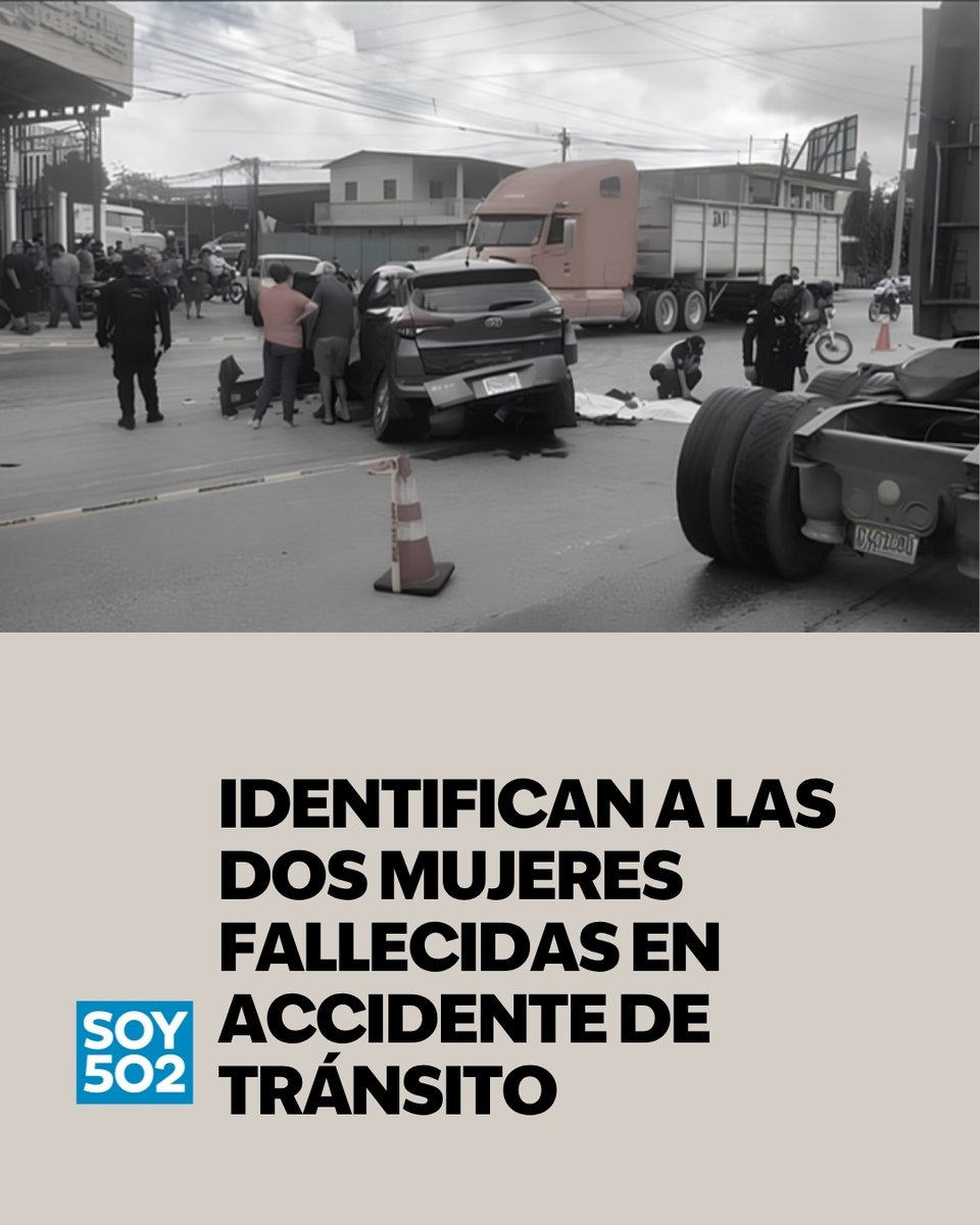 Tía y sobrina mueren en accidente de tránsito