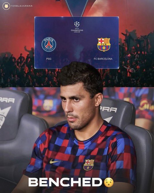 BiggestMohhh's tweet photo. 🚨🎙️ Hansi Flick on why Rodri was benched against PSG:

Reporter: Many fans are worried and confused about why Rodri was benched against PSG. Can you explain that decision?

Hansi Flick: “Rodri has played a lot of games since he joined us, and honestly, the match against Real Betis drained him a lot. We cannot risk starting him against a PSG side where, if you want to compete, you must be ready to run. The intensity of playing against PSG requires players who are physically fit and ready to give everything on the pitch.

“Of course, I know how much our fans wanted us to win that game, and we wanted it just as much. But there is more to managing a team than simply choosing the strongest possible lineup for every match. Sometimes, you have to look at the bigger picture and make decisions based on what is most important for the team.

“We have El Clásico this weekend, and we have the opportunity to go nine points clear of our biggest rivals. That is something we cannot afford to overlook. The Champions League is still in its early stages, and although losing to PSG is disappointing, we have time to learn from our mistakes and correct them.

“Winning El Clásico would put us in a very strong position in the league and give us more breathing room to focus on the Champions League. We need to arrive at that game in the best possible shape, and that means being smart with our players.

“Rodri is an important player for us, but we cannot gamble with his availability when we know how demanding these games are. I understand the frustration, but my responsibility is to manage this team properly, not just for one match, but for the entire season.”