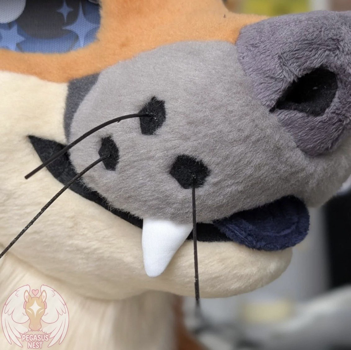 pegasusneszipf's tweet photo. A closer look at this adorable fox! Those TPU whiskers turned out so perfect, and every little detail deserves its moment to shine! <3 

𝘾𝙊𝙈𝙈𝙄𝙎𝙎𝙄𝙊𝙉𝙎 𝙊𝙋𝙀𝙉 

#fursuitmaker #fursuit #foxfursuit #furryfandom #fursuitcloseup #fursuitcommission https://t.co/FeyLqmAwbU