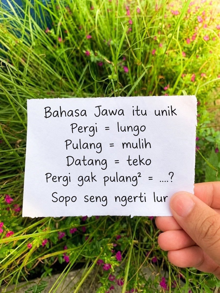 Carlyesteh12's tweet photo. Bahasa ne neng daerahmu opo luur? https://t.co/ae4BzZvDzV