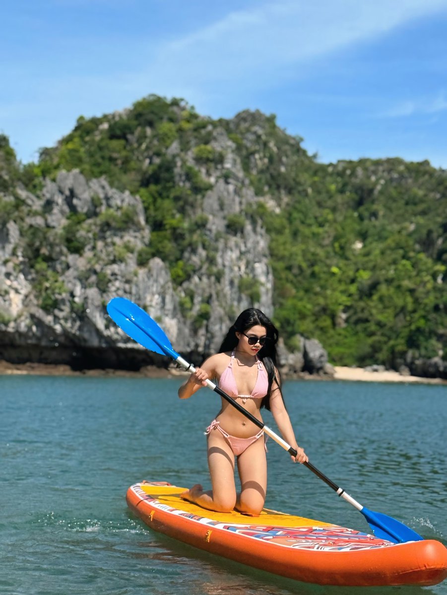 davidedor0's tweet photo. Phương Anh giữa đảo hoang, sẵn sàng cho hành trình sinh tồn đầy thử thách. https://t.co/9FReTkFV4S