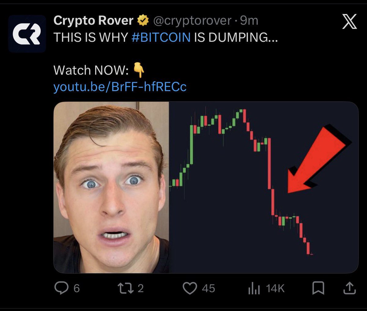 VECTORCP's tweet photo. In 12 hours

#bitcoin https://t.co/tNv6XIo4sp