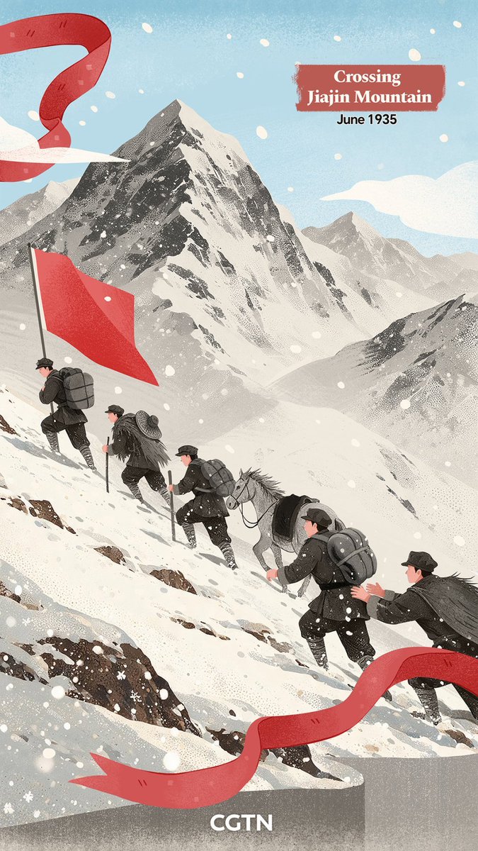 PrincessHai13's tweet photo. Undaunted by hardships, they pressed on with unwavering resolve. Every step defied the odds. Every sacrifice lit the way.#China
@Oukevin87 https://t.co/szwUmJfLCo