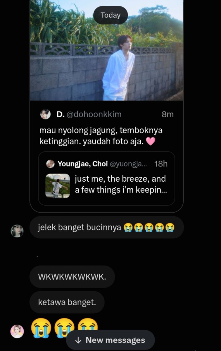 okkotdu's tweet photo. 🐺. salah mulu dah gua. https://t.co/bfMXXirAl9