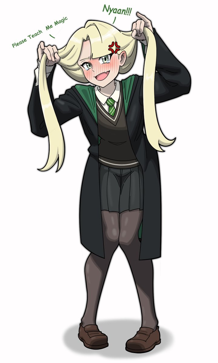 Agrada201's tweet photo. Draco-chan want to learn magic  
#malfoid https://t.co/m13tp2sSxG