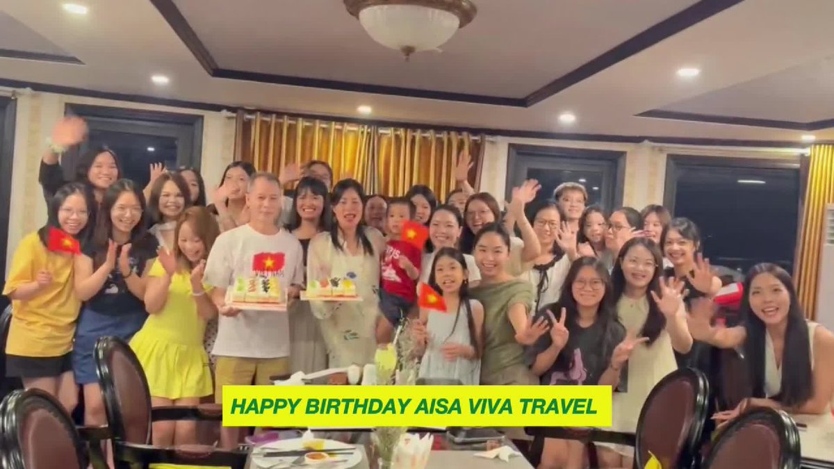 EmilyMOsmentFan's tweet photo. Happy birthday, Asia Viva Travel. We’re grateful to keep growing and earning the trust of travelers exploring Vietnam. Every journey matters to us. Thank you for being part of our story. https://t.co/i83DHZTWc7