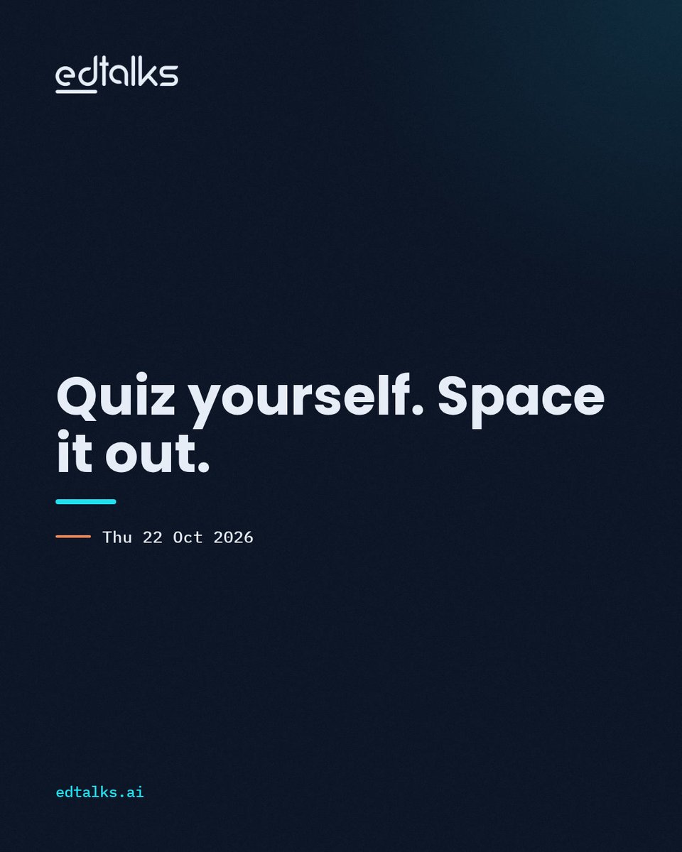 EdtalkNDX's tweet photo. Rated highest in a 2013 review of ten techniques: practice testing and distributed practice. Quiz yourself; space the work out.

Rereading and highlighting, two of the most common, came near the bottom.

Start with two minutes on last week.

https://t.co/Oj6jT2rkb1 https://t.co/hZWAqqTBFK