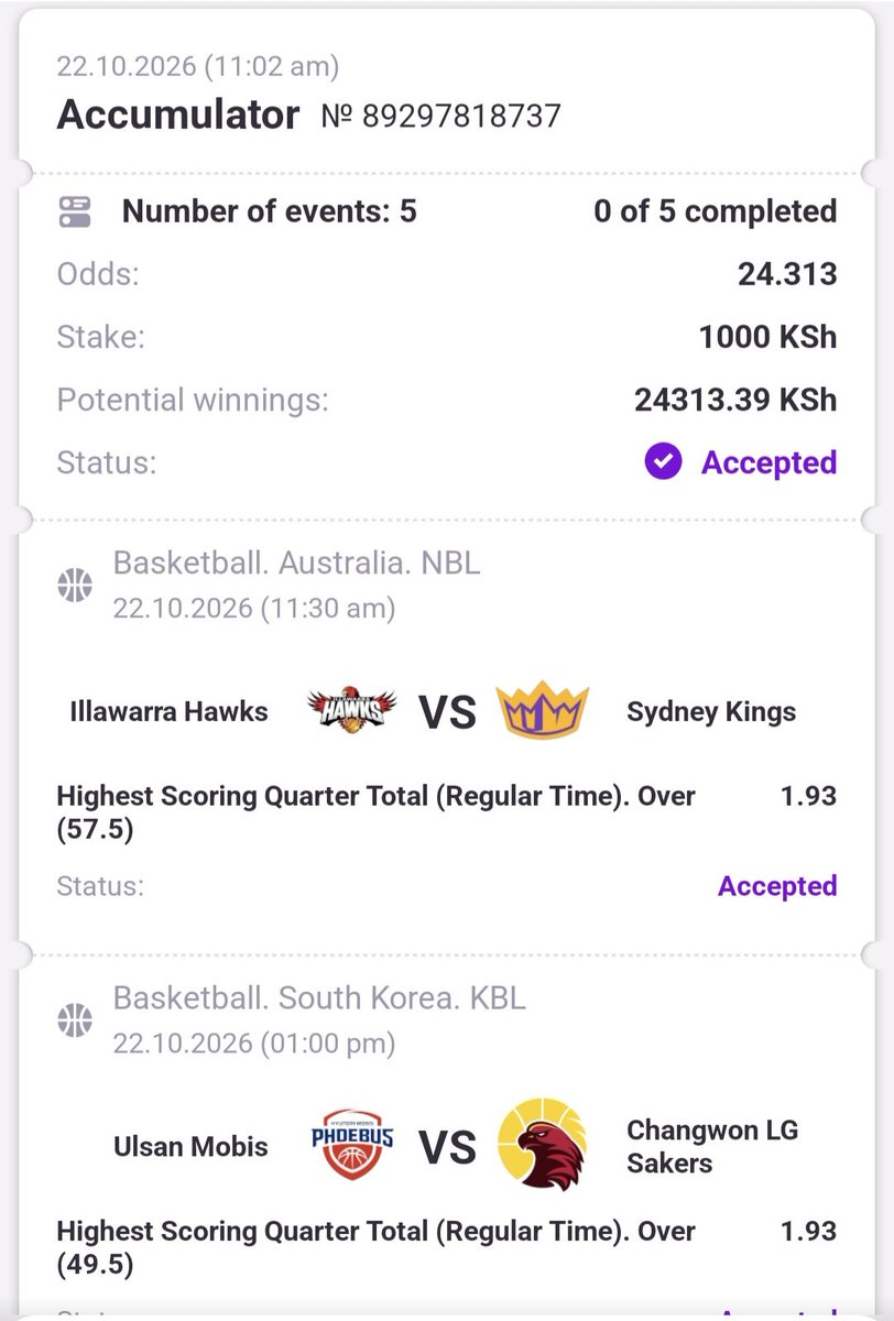 MaxonAiro's tweet photo. BetJam
Basketball money 💰 🏀

CJCBL
4U4BL

Reg: https://t.co/XFTFmi2Ijg
App: https://t.co/FtvpxO92r6
Promo code: MAXON1 https://t.co/bdr6sZcCmS