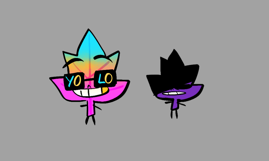 ApplJamzX's tweet photo. someone said to draw them as autumn leaves in my stream https://t.co/KQYsrhLT0v