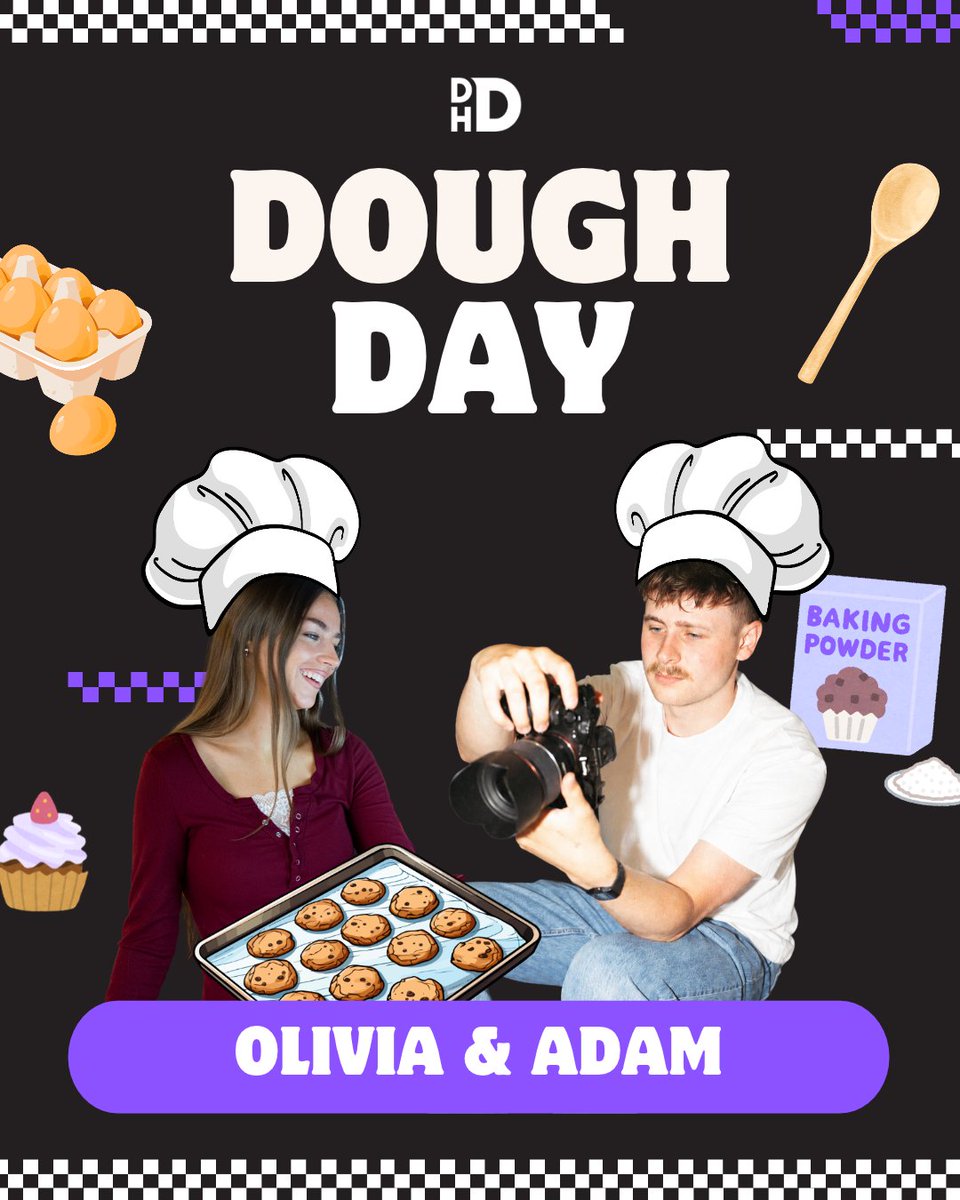 wearedhd's tweet photo. Its dough day here at DHD, Adam and Olivia are up today. Stay tuned to see who wins! https://t.co/VXE0qSq0cO