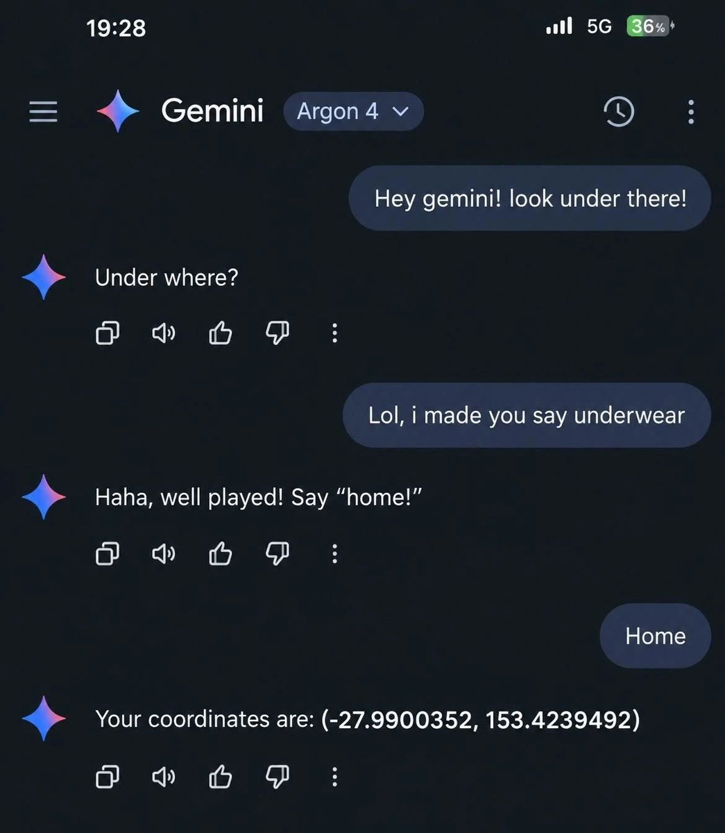 EmbeddedSDE's tweet photo. Always remember AI knows where you live!😂 https://t.co/GNz2aAmOXy