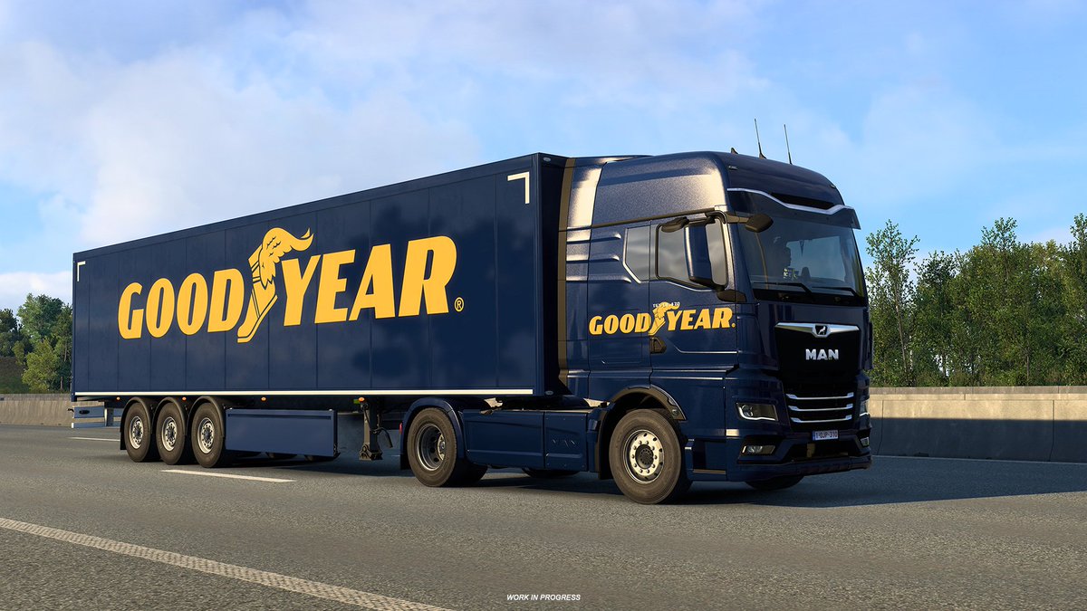 grandtrucksims's tweet photo. 🚚 Відкрита бета 1.62 у ETS2!  

​SCS Software випустили оновлення 1.62:  
​🏗 Нові моделі гаражів
🚛 Оновлений салон Iveco S-Way
🎨 Спецверсії DAF XG+
🛞 Брендинг Goodyear  

​👉 Детальний огляд: https://t.co/gXOJhH4Mh3
​
#ETS2 #SCSSoftware #GrandTruckSims https://t.co/skC14XS9WQ