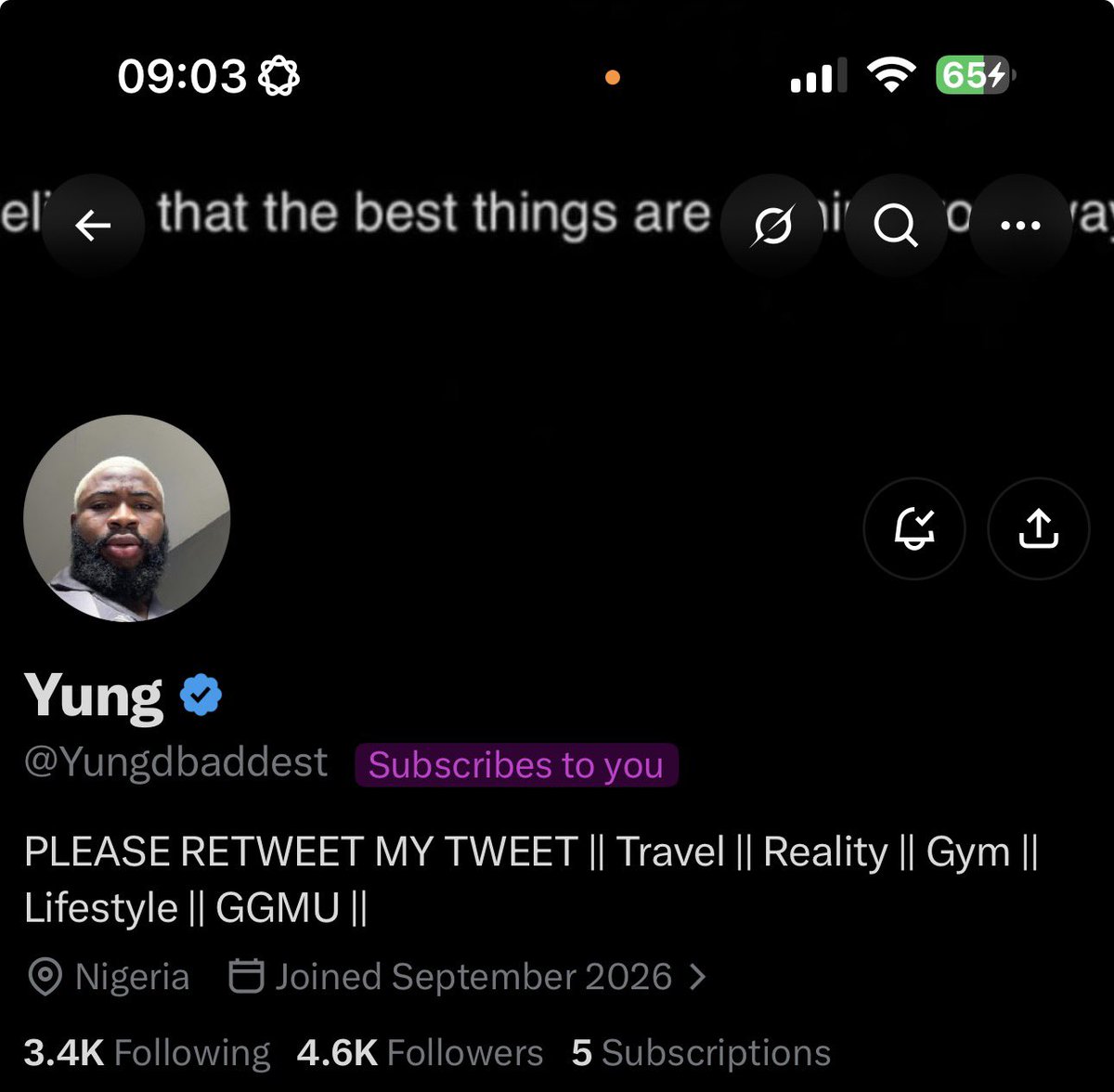 Ayoinfinite01's tweet photo. Big shoutout to my latest subscribers❤️🫶
@Yungdbaddest @Peter69730 @Maticway_leleku 
Appreciate y'all for the support fr. Please connect with them too❤️

Welcome to the Infinite Circle♾️❤️ https://t.co/0CLJPW5Pdm