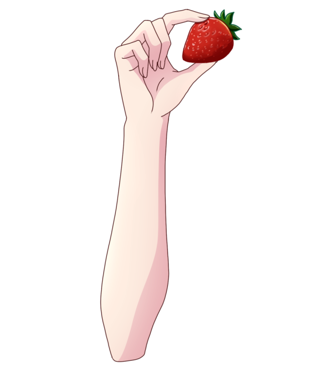 Haniriko_'s tweet photo. #VTuber素材 #おはようVTuber素材 
【ひとつだけつまむ手の素材】
「はい、あーんして！🍓」
「つまみ食いバレた？😆」

いちごと、リプ欄にからあげ、手だけ、があります！
手だけの素材を使って、好きなものをつまんでもOK！

加工・加筆・商用利用🆗ブクマ推奨✨
ご使用の際は引用やメンションいただけると本当に嬉しいです😆♥️